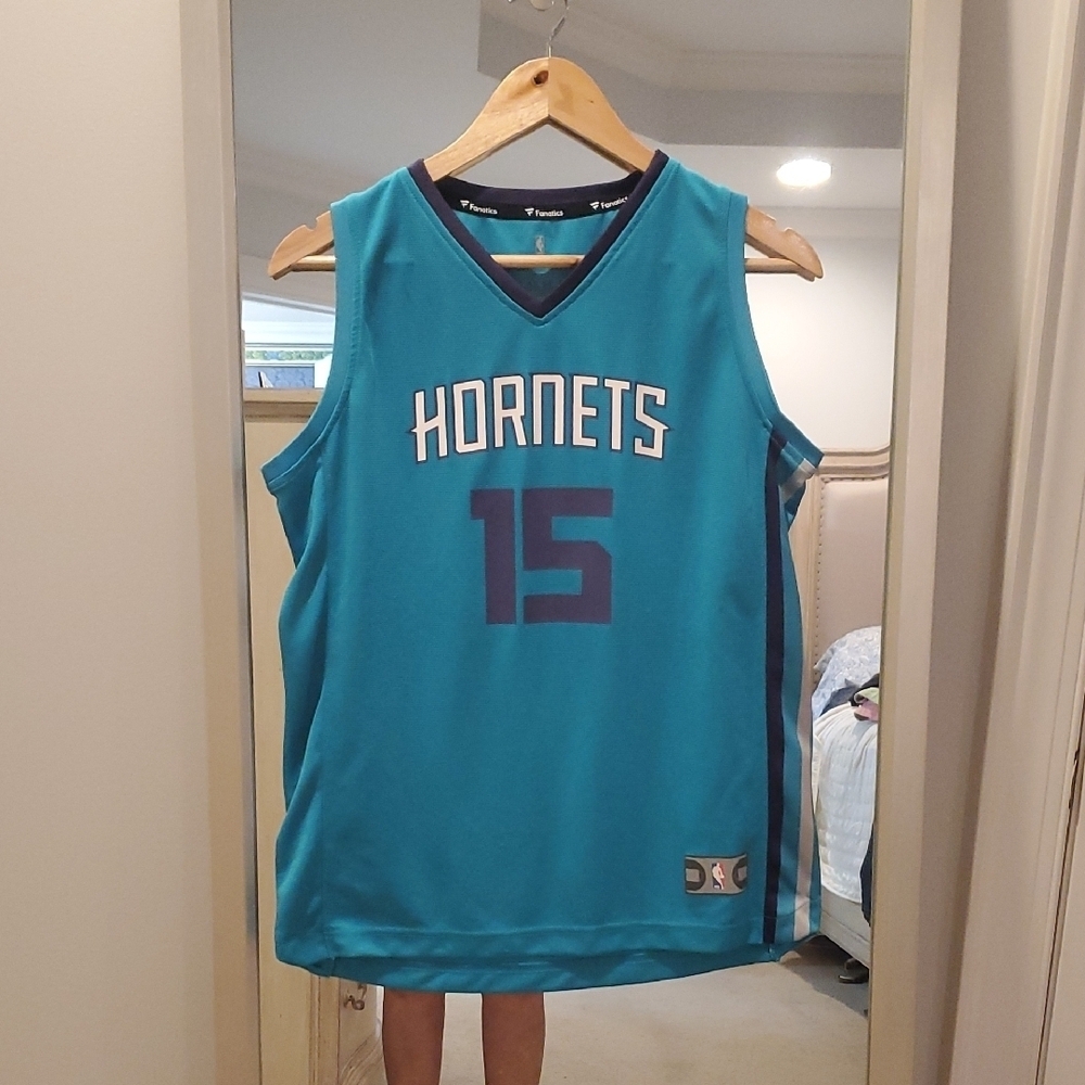 Fanatics Charlotte Hornets Kemba Walker 15 Basketball Jersey